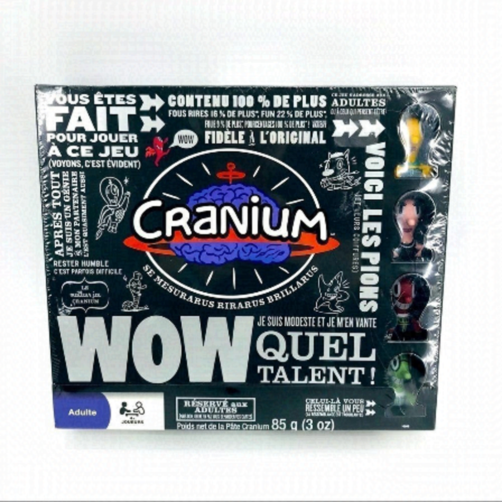 Nib CRANIUM Black Special Edition WOW En Francais